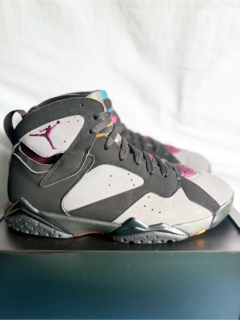 AUTHENTIC Jordan 7 Retro Bordeaux size 10 304775-034 2015 PRE-OWNED